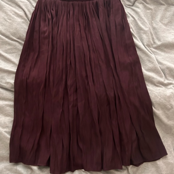 Wilfred Midi Ruffled Purple Skirt - Picture 3 of 3